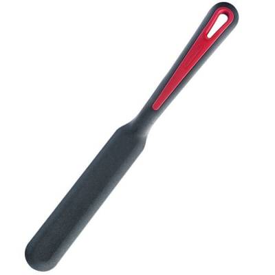 Gallant spatule à crêpes en matière synthétique noir et rouge 33x3.5x6.5cm 