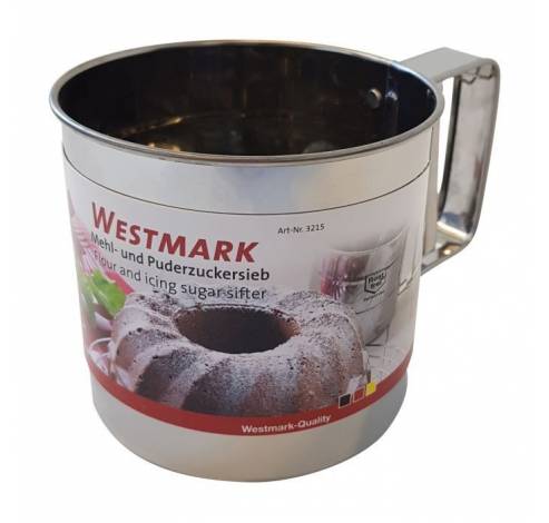 Saupoudreur à farine/sucre glace en inox 15.7x10.4x9.5cm  Westmark