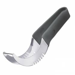 Westmark Hook meloensnijder uit rvs en kunststof zwart 23.5x3.8x6.8cm