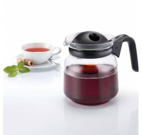 Tea Time theepot uit glas 1L  Westmark