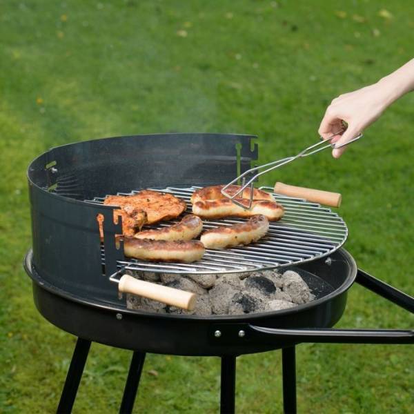 BBQ tang uit rvs 24cm 