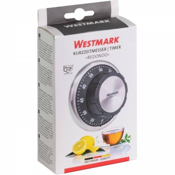 Westmark Redondo kookwekker met magneet Ø 9.2cm H 3.5cm