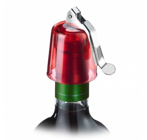 Glocke colour Edition flessenstop groen, rood of blauw   Westmark