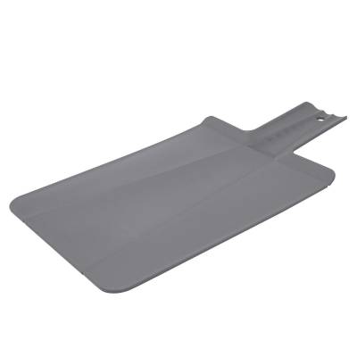 Flexi snijplank met handvat uit kunststof grijs 