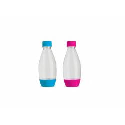 SodaStream Fuse duo 1/2 liter flessen pink/blue 