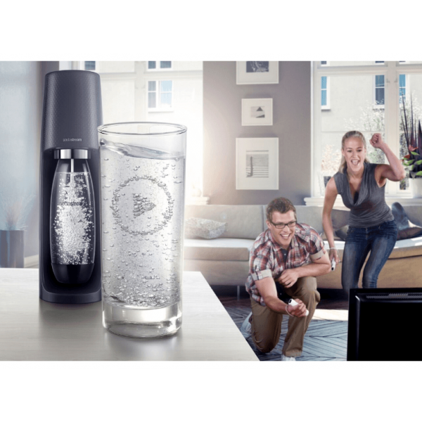 SodaStream Frisdrankapparaat Spirit Zwart Megapack (+ 3 flessen)