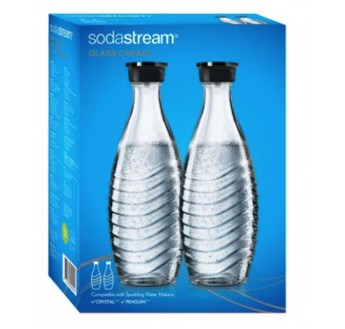 Duopak glazen karaffen  SodaStream
