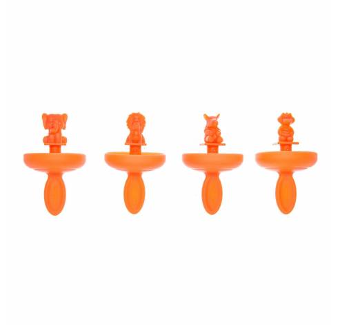Mini ijslollyvorm - Safari - set van 4 stuks  Cuisipro