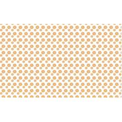 Point-Virgule Placemat uit silicone oranje 45x30cm 