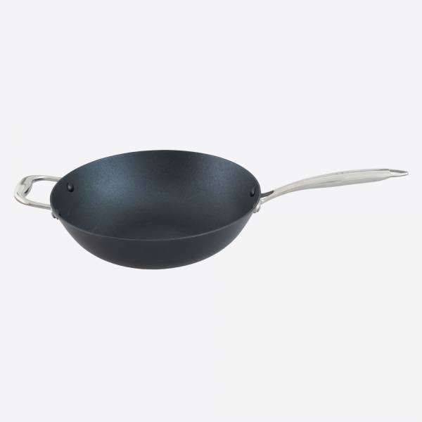 Pan-à-moi gietijzeren wok met Excalibur coating ø 30cm 