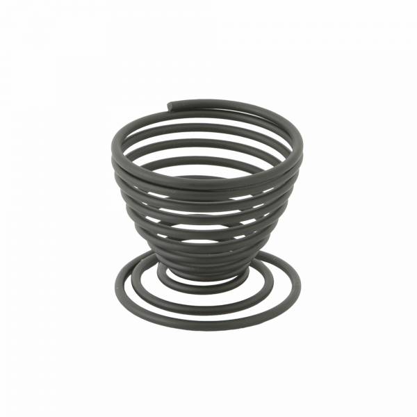 Point-Virgule Wire eierdopje zwart 5x5x5cm