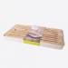 Point-Virgule Broodsnijplanken Bamboe broodplank gebroken wit Point-Virgule Broodsnijplanken Bamboe broodplank gebroken wit