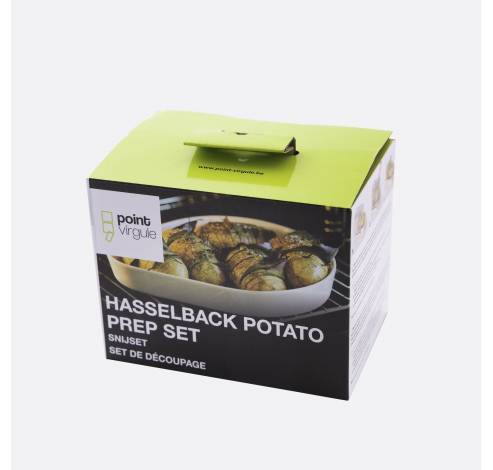 Snijset voor Hasselback potato 13.6x9.4x10.5cm  Point-Virgule
