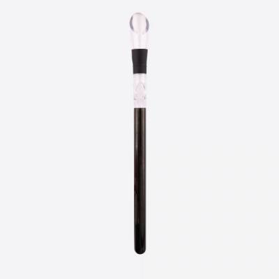 Bâton refroidisseur à vin en inox/acrylique noir métallique 31.5cm  Point-Virgule