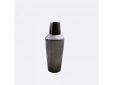 Cobbler shaker uit rvs metallic zwart 750ml