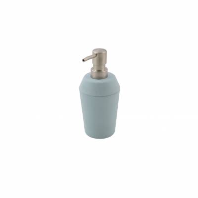 Dispenseur de savon en fibre de bambou bleu brouillard by MF 380ml  Point-Virgule
