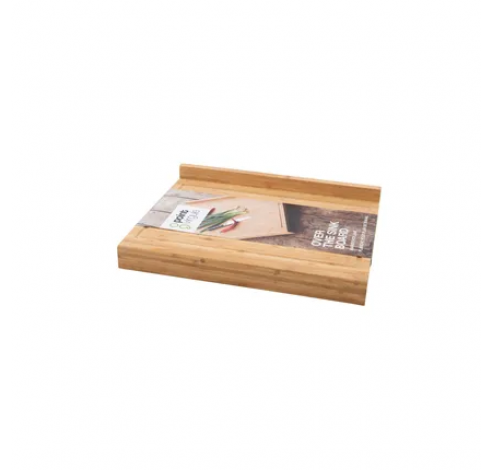 Aanrechtplank met sapgeul uit bamboe 40x30x6.8cm FSC®  Point-Virgule