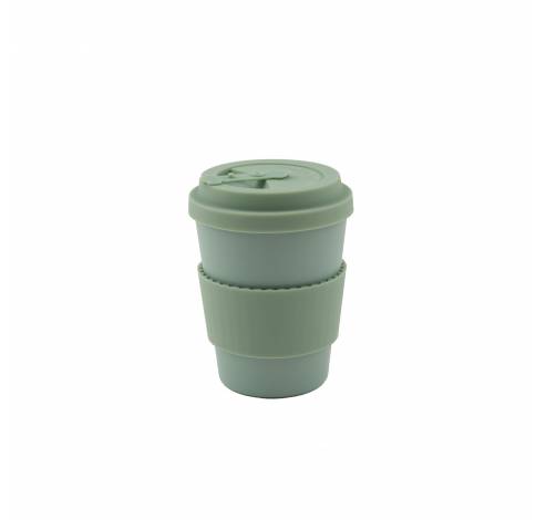 Tasse de voyage en PLA gris clair, gris foncé, vert sauge ou vert 350ml  Point-Virgule