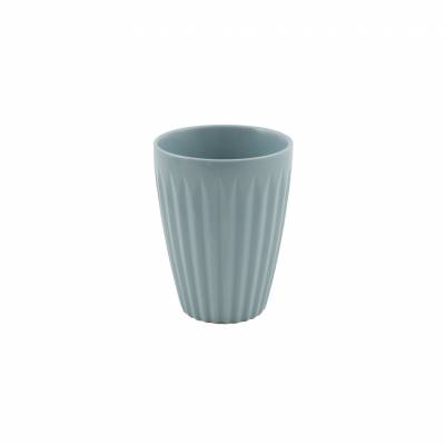 Tasse en porcelaine gris-bleu 400ml  Point-Virgule