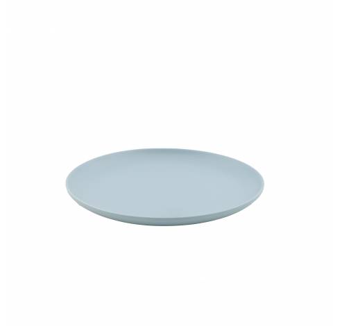 Assiette en porcelaine gris-bleu Ø 21cm  Point-Virgule