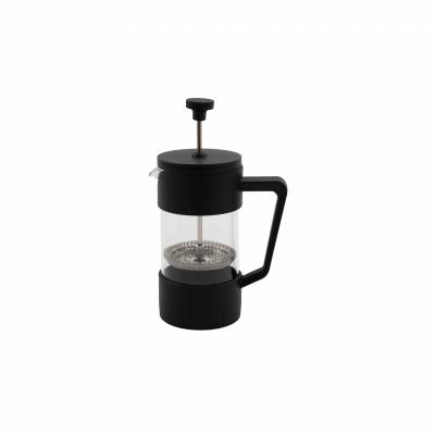 French press cafetière uit glas zwart 350ml  Point-Virgule