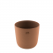 Bloempot uit gerecycled plastic, hout- en steenpoeder terracotta Ø 18cm H 15.8cm 