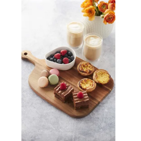 Serveerplank met handvat uit acaciahout 40x25.4x1.5cm FSC® 