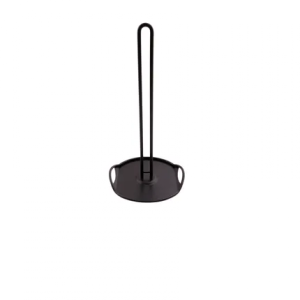 Point-Virgule Wire keukenrolhouder mat zwart ø 15cm