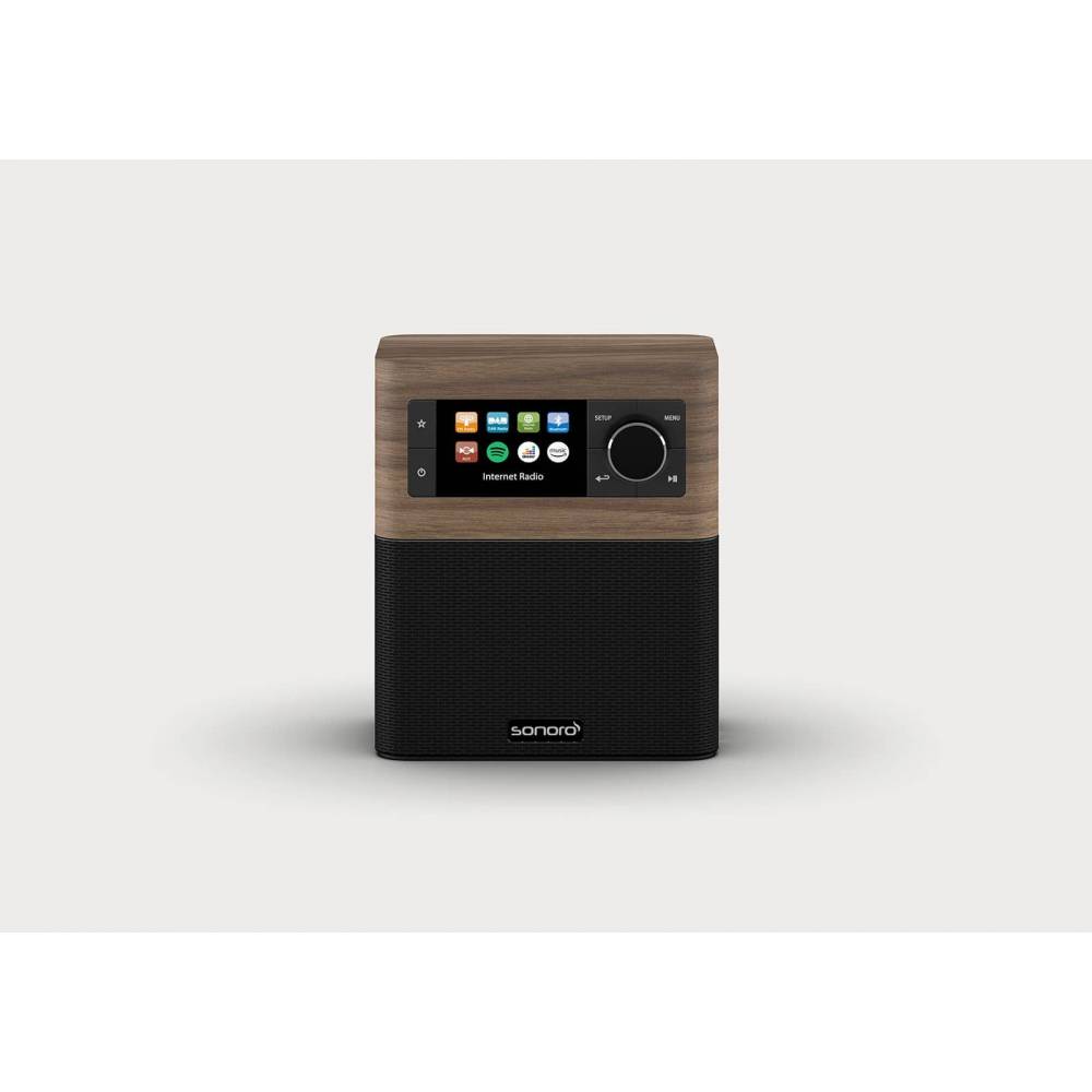 radio Bluetooth DAB+ Stream III Walnut/Black (31411WB) Sonoro kopen. in onze Webshop -
