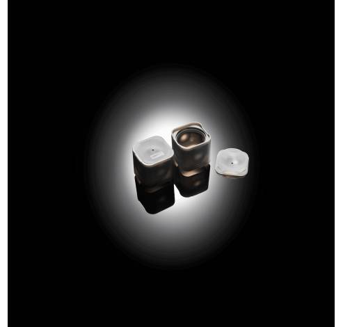 Set van 2 ijsbalvormen uit silicone met deksel zwart ø 6cm   Lurch