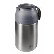 Iso-Pot dubbelwandige voedselthermos uit rvs grijs 680ml 