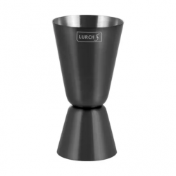 Lurch cocktailmaatje 2cl/4cl uit rvs smokey grey 