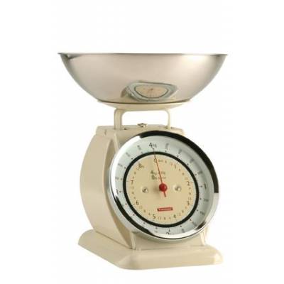 Keukenweegschaal Bella vanille 4kg  Typhoon