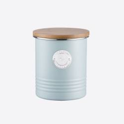 Typhoon Living boîte de conservation pour thé bleu clair ø 12cm H 14cm 
