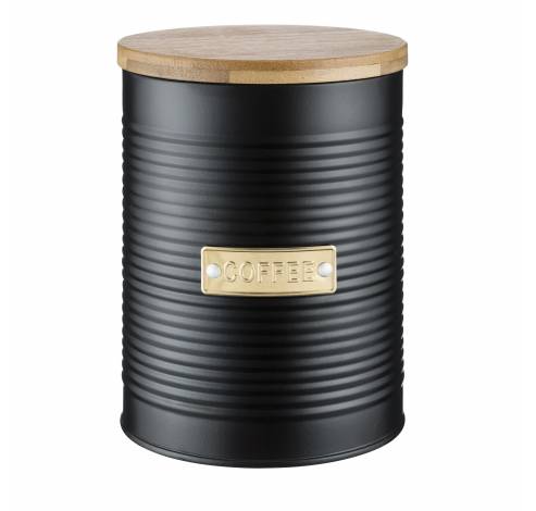 Otto boîte de conservation pour café noir ø 11cm H 15.5cm  Typhoon