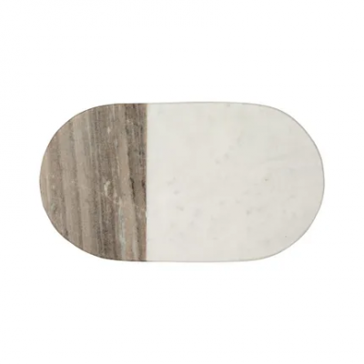 Elements planche à servir ovale en marbre  Typhoon