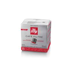 Illy KOFFIE 18 CAPSULES FILTER ROOD