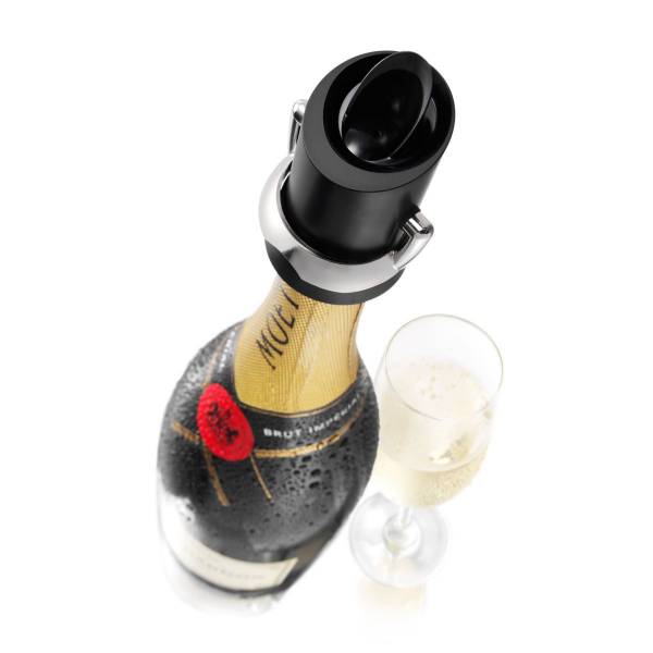 Vacu Vin Champagne Saver & Server 2-in-1 Flessenstop En Schenker
