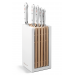 Classic White Messenblok met 5 messen Classic White Messenblok met 5 messen