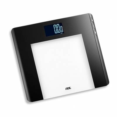Linette Elektronische Personenweegschaal BMI calculator 180kg-50g 33x30x2,3cm  ADE