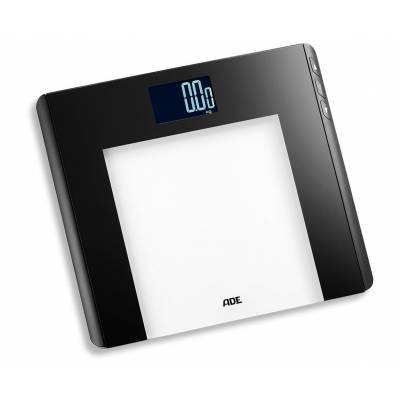Linette Elektronische Personenweegschaal BMI calculator 180kg-50g 33x30x2,3cm  ADE