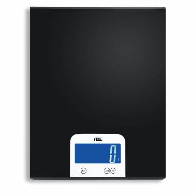 Alessa Electronische Keukenweegschaal zwart 5kg - 1g 372211  ADE
