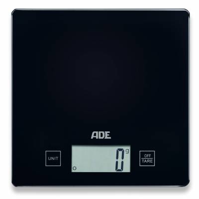 Tina Elektronische Keukenweegschaal Zwart 5kg - 1g  ADE