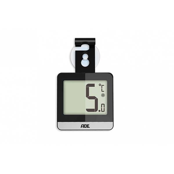 ADE Thermometer Koelkast En Diepvries 9,5x5,9xh1,1cm - Incl. 1x Cr2032