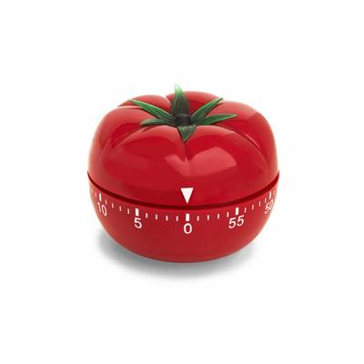 Minuteur De Cuisine Mécanique Tomate 6,3x6,3xh4,5cm  ADE