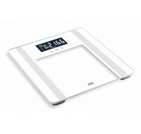 Pese-personne Ines Avec Body Analyse 30x30cm Incl 2x Aaa  ADE