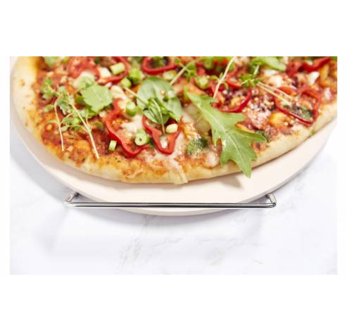 Ronde pizzasteen/bakseen 33cm  Zyliss