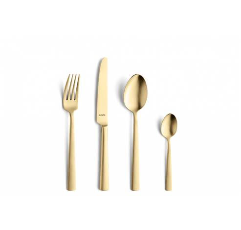 Ventura Gold Set Couverts 24pcs Boite En  Bois  Amefa