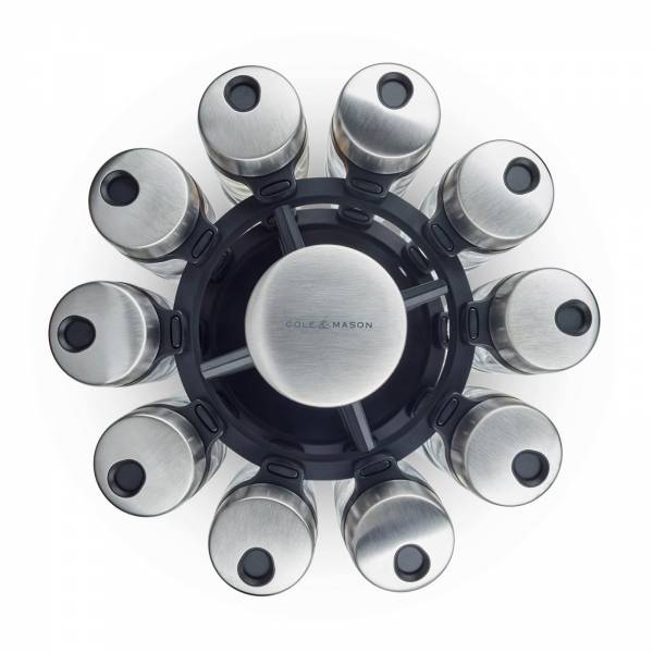 Cole & Mason Carrousel met 20 Kruidenpotjes H23cm