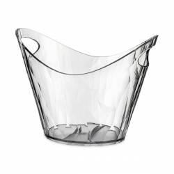 CLUB BUCKET Superglas Cooler 6l crystal clear 